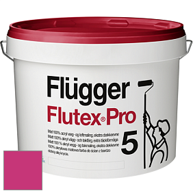 Краска Flugger Flutex Pro 5 матовая краска цвет RAL 4010 