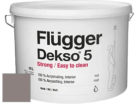 Краска Flugger Dekso 5 матовая краска цвет 5417 