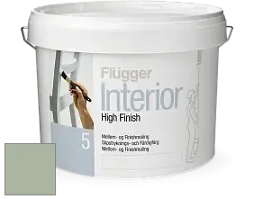 Краска Flugger Interior High Finish 5 матовая акриловая краска-грунт цвет 4516 