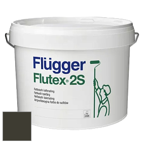 Краска Flugger Flutex 2S глубоко матовая краска цвет RAL 6022 