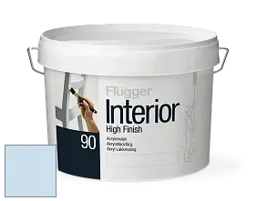 Краска Flugger Interior High Finish 90 акриловая глянцевая эмаль цвет NCS S 0515-R90B 