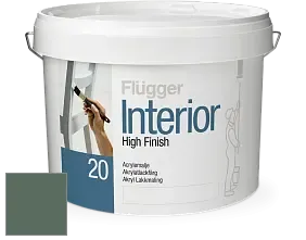 Краска Flugger Interior High Finish 20 акриловая полуматовая эмаль цвет 3508 