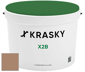 Краска X2B X Krasky глубокоматовая краска для потолков цвет NCS S 4020-Y40R 