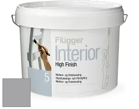 Краска Flugger Interior High Finish 5 матовая акриловая краска-грунт цвет NCS S 3502-R50B 
