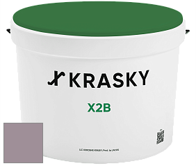 Краска X2B X Krasky глубокоматовая краска для потолков цвет NCS S 4010-R30B 