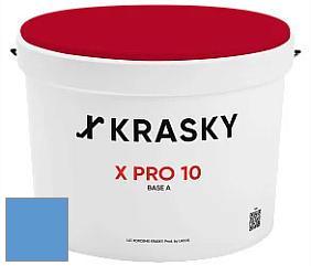Краска X Pro 10 X Krasky матовая краска для стен и потолков цвет NCS S 1555-R80B 