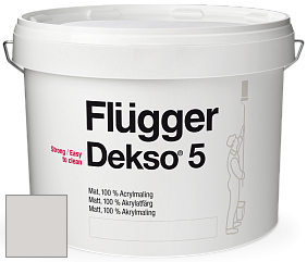Краска Flugger Dekso 5 матовая краска цвет NCS S 1502-Y80R 