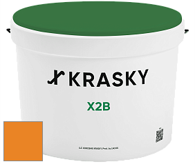 Краска X2B X Krasky глубокоматовая краска для потолков цвет NCS S 1080-Y30R 