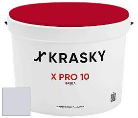 Краска X Pro 10 X Krasky матовая краска для стен и потолков цвет NCS S 1010-R60B 