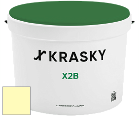 Краска X2B X Krasky глубокоматовая краска для потолков цвет 1313 