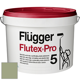 Краска Flugger Flutex Pro 5 матовая краска цвет NCS S 3020-G40Y 
