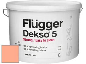 Краска Flugger Dekso 5 матовая краска цвет 1386 