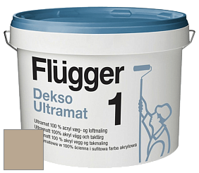 Краска Flugger Dekso 1 ультраматовая краска цвет NCS S 3010-Y20R 