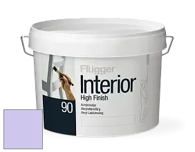 Краска Flugger Interior High Finish 90 акриловая глянцевая эмаль цвет 1442 