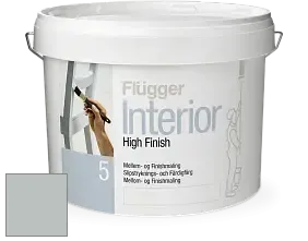 Краска Flugger Interior High Finish 5 матовая акриловая краска-грунт цвет 5555 