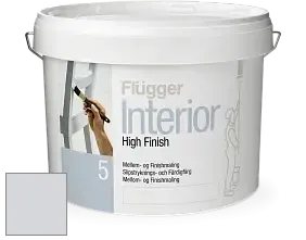 Краска Flugger Interior High Finish 5 матовая акриловая краска-грунт цвет 5483 
