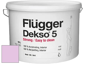 Краска Flugger Dekso 5 матовая краска цвет 2434 