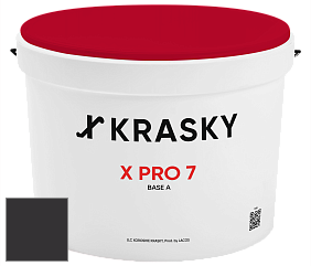 Краска X Pro 7 X Krasky матовая краска для стен и потолков цвет NO.101 
