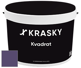 Краска X2B Kvadrat X Krasky матовая краска для потолков глубокого чёрного цвета цвет 2448 