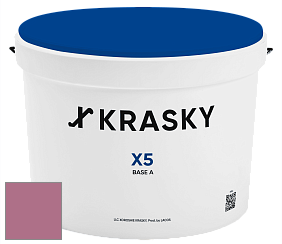 Краска X5 X Krasky матовая краска для стен и потолков цвет 2427 