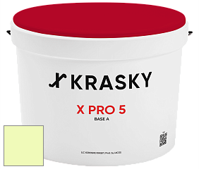 Краска X PRO 5 X Krasky матовая краска для стен и потолков цвет 1533 