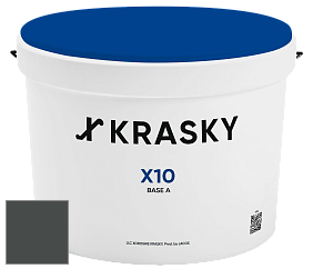 Краска X10 X Krasky шелковисто-матовая краска для стен и потолков цвет IN-739 
