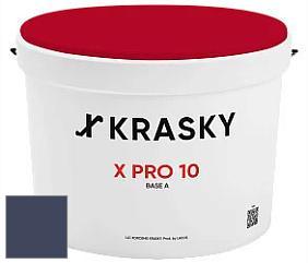Краска X Pro 10 X Krasky матовая краска для стен и потолков цвет NCS S 7020-R70B 