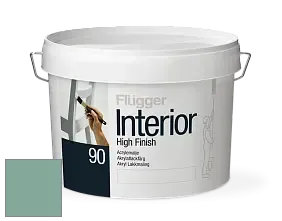 Краска Flugger Interior High Finish 90 акриловая глянцевая эмаль цвет NCS S 3020-B90G 