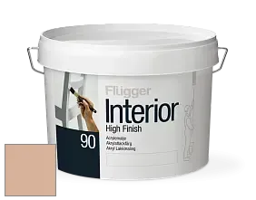 Краска Flugger Interior High Finish 90 акриловая глянцевая эмаль цвет 3376 
