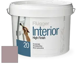 Краска Flugger Interior High Finish 20 акриловая полуматовая эмаль цвет 4406 