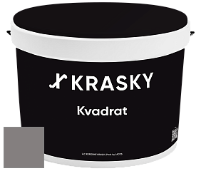 Краска X2B Kvadrat X Krasky матовая краска для потолков глубокого чёрного цвета цвет NCS S 5502-R 