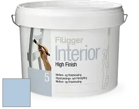 Краска Flugger Interior High Finish 5 матовая акриловая краска-грунт цвет 3474 