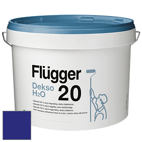 Краска Flugger Dekso H2O 20 полуматовая краска цвет RAL 5002 