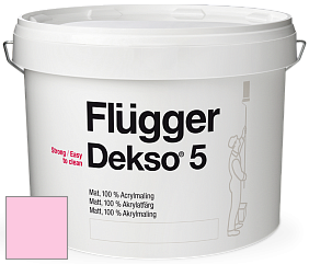Краска Flugger Dekso 5 матовая краска цвет 1423 
