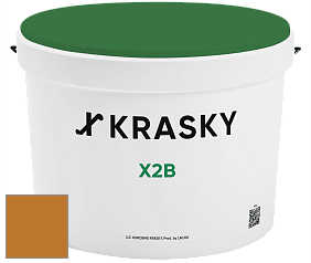 Краска X2B X Krasky глубокоматовая краска для потолков цвет NCS S 3065-Y20R 