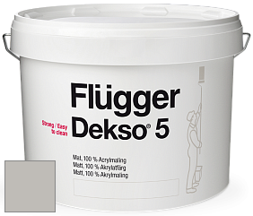 Краска Flugger Dekso 5 матовая краска цвет 5375 