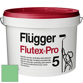 Краска Flugger Flutex Pro 5 матовая краска цвет NCS S 1050-G10Y 