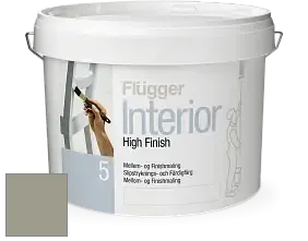 Краска Flugger Interior High Finish 5 матовая акриловая краска-грунт цвет NCS S 4005-G80Y 