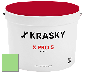 Краска X PRO 5 X Krasky матовая краска для стен и потолков цвет 1516 