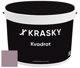 Краска X2B Kvadrat X Krasky матовая краска для потолков глубокого чёрного цвета цвет RAL 4009 