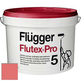 Краска Flugger Flutex Pro 5 матовая краска цвет NCS S 1060-Y90R 