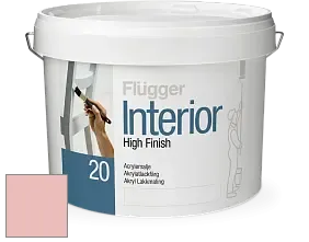 Краска Flugger Interior High Finish 20 акриловая полуматовая эмаль цвет 2395 