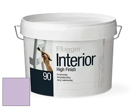 Краска Flugger Interior High Finish 90 акриловая глянцевая эмаль цвет NCS S 1030-R50B 