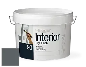 Краска Flugger Interior High Finish 90 акриловая глянцевая эмаль цвет NCS S 7005-B20G 