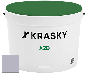 Краска X2B X Krasky глубокоматовая краска для потолков цвет 4435 