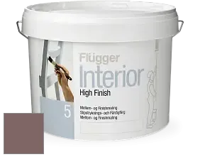 Краска Flugger Interior High Finish 5 матовая акриловая краска-грунт цвет 4407 