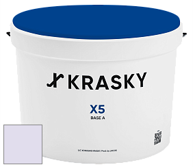 Краска X5 X Krasky матовая краска для стен и потолков цвет 2441 
