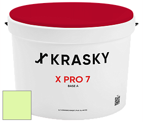 Краска X Pro 7 X Krasky матовая краска для стен и потолков цвет 1524 