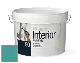Краска Flugger Interior High Finish 90 акриловая глянцевая эмаль цвет NCS S 3040-B60G 