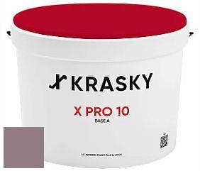 Краска X Pro 10 X Krasky матовая краска для стен и потолков цвет 4417 